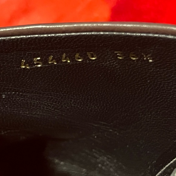 Authentic Balenciaga Brown Leather Peep Toe Mules Size 36.5 uk / 6 US - Picture 6 of 13